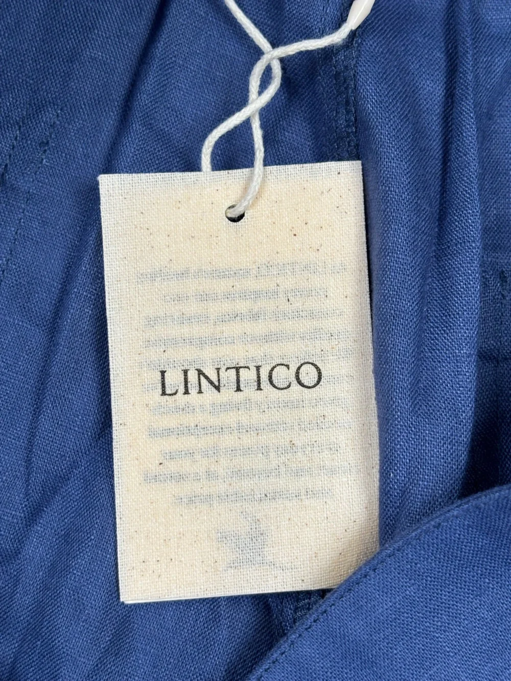 NWT Lintico women’s XL  Blue Cargo Pants - Classic lightweight Style